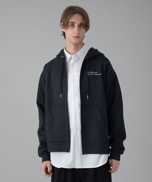 BROWNY/フェイクスウェードZIPパーカー