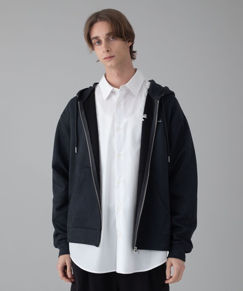BROWNY（ブラウニー）の「BROWNY/フェイクスウェードZIPパーカー（パーカー・メンズ・ライトグレー/チャコール・MEDIUM/LARGE）」の17枚目の写真
