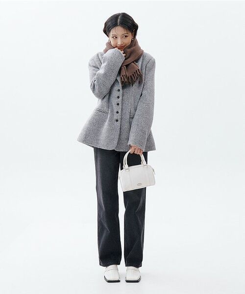 LINGSEOUL(リングソウル)の「black on black washing denim pants(デニムパンツ・レディース・ブラック・LARGE/SMALL/MEDIUM)」の6枚目の写真