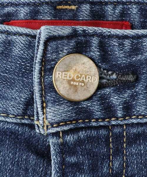 RED CARD TOKYO（レッドカード）の「【RED CARD TOKYO（レッドカードトーキョー）】35th Anniv. Wide（デニムパンツ・レディース・ブルー系その他4・24/25/22/23）」の14枚目の写真