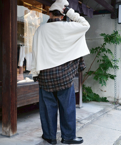 JOURNAL STANDARD LUXE（ジャーナルスタンダード　ラックス）の「カシミヤ ワイドプルオーバー（ニット/セーター・レディース・スカイブルー/チャコールグレー/ホワイト/ブラウン・FREE）」の8枚目の写真