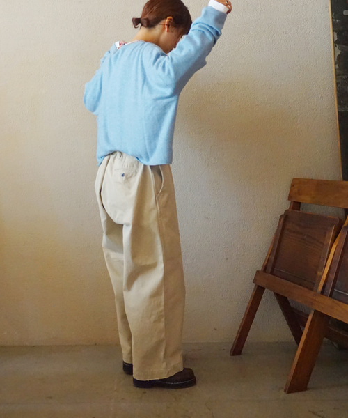 JOURNAL STANDARD LUXE（ジャーナルスタンダード　ラックス）の「カシミヤ ワイドプルオーバー（ニット/セーター・レディース・スカイブルー/チャコールグレー/ホワイト/ブラウン・FREE）」の9枚目の写真