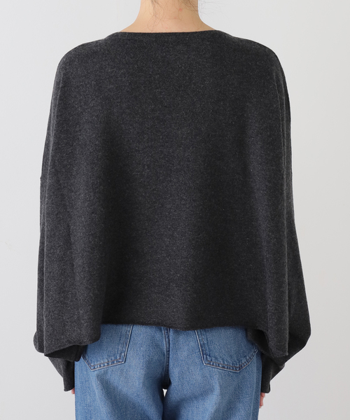 JOURNAL STANDARD LUXE（ジャーナルスタンダード　ラックス）の「カシミヤ ワイドプルオーバー（ニット/セーター・レディース・スカイブルー/チャコールグレー/ホワイト/ブラウン・FREE）」の14枚目の写真