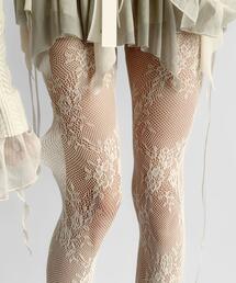 WEGO | WEGO/フラワー総レースタイツ(タイツ/ストッキング)