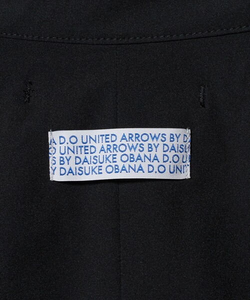 D.O UNITED ARROWS BY DAISUKE OBANA＞ TFT D/SL ZIP JACKT BLACK