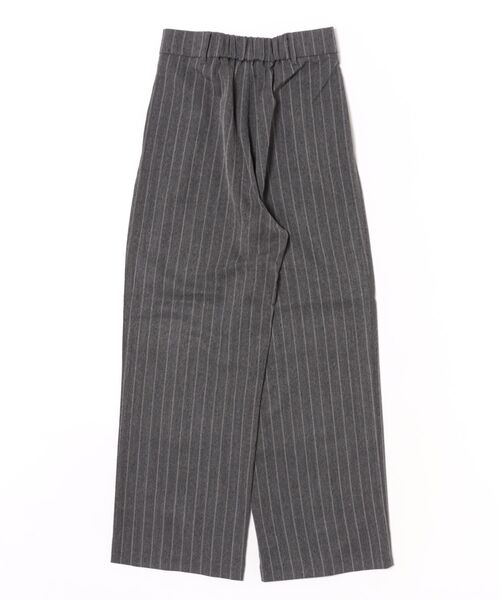 CIEL'AIR（シエルエアー）の「STRIPED ZIP SLIT PANTS（ｽﾄﾗｲﾌﾟZIPｽﾘｯﾄﾊﾟﾝﾂ）（その他パンツ・レディース・ベージュ/グレー・MEDIUM）」の10枚目の写真