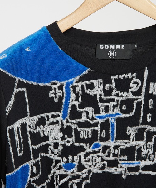 GOMME HOMME(ゴムオム)の「コクーン長袖T(Tシャツ/カットソー・メンズ・ブラック・MEDIUM)」の3枚目の写真