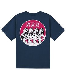 KTN0037 オールドガールズ 半袖Tシャツ - ネイビー