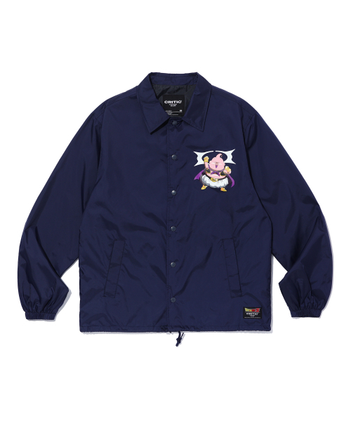 CRITIC(クリティック)の「CRITIC x DRAGON BALL Z MAJIN BUU COACHJACKET NAVY(ナイロンジャケット・レディース・その他・LARGE/X-LARGE)」の1枚目の写真