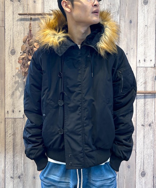 ★HG★N-2B★ミリタリージャケット セール】N-2B ショート丈 メンズ（ミリタリージャケット）｜BEATJIVE