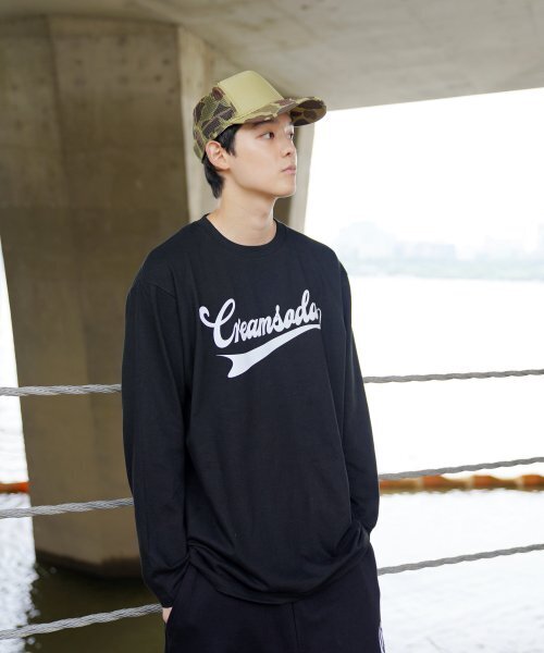 CREAM SODA LAB(クリームソーダラボ)の「アセンティックロゴロングスリーブブラックホワイト(Tシャツ/カットソー・メンズ・その他・LARGE/MEDIUM/X-LARGE/XX-LARGE)」の5枚目の写真