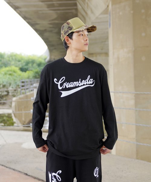 CREAM SODA LAB(クリームソーダラボ)の「アセンティックロゴロングスリーブブラックホワイト(Tシャツ/カットソー・メンズ・その他・LARGE/MEDIUM/X-LARGE/XX-LARGE)」の11枚目の写真