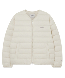 カバーライトノーカラーダウン アイボリー