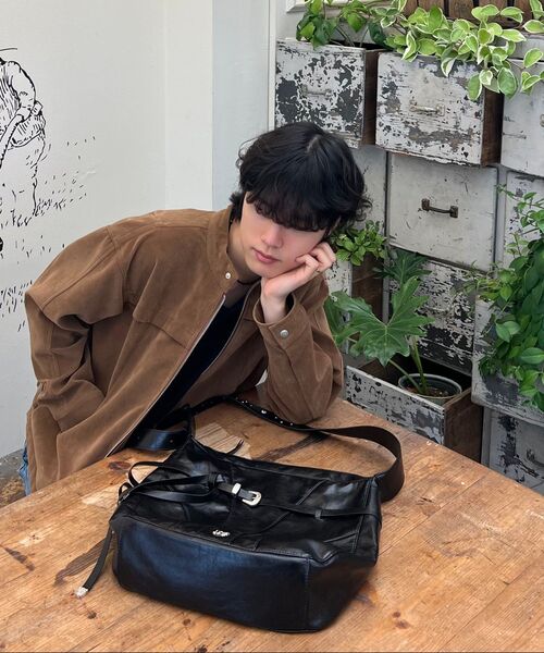 RSSC(アールエスエスシー)の「WESTERN BELT CROSS BAG - BLACK(メッセンジャーバッグ・レディース・その他・FREE)」の7枚目の写真