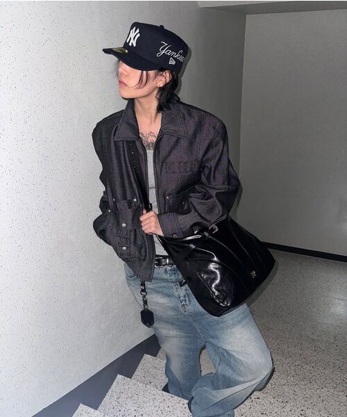RSSC(アールエスエスシー)の「WESTERN BELT CROSS BAG - BLACK(メッセンジャーバッグ・レディース・その他・FREE)」の5枚目の写真