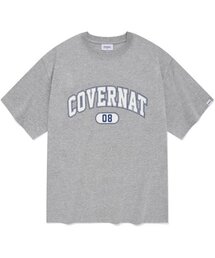 アーチロゴTシャツ メランジグレー