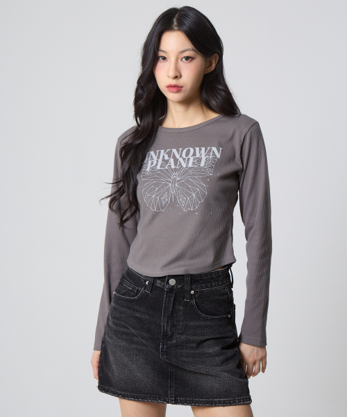 UNKNOWN PLANET(アンノウンプラネット)の「キャットサンドブラックミニスカート(スカート・レディース・その他・SMALL/MEDIUM/LARGE)」の3枚目の写真