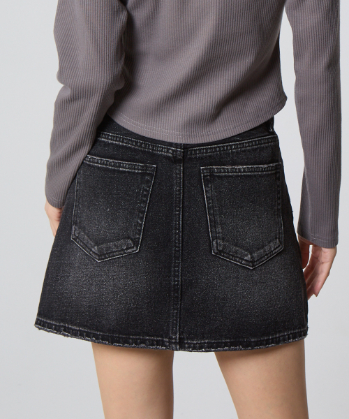 UNKNOWN PLANET(アンノウンプラネット)の「キャットサンドブラックミニスカート(スカート・レディース・その他・SMALL/MEDIUM/LARGE)」の7枚目の写真