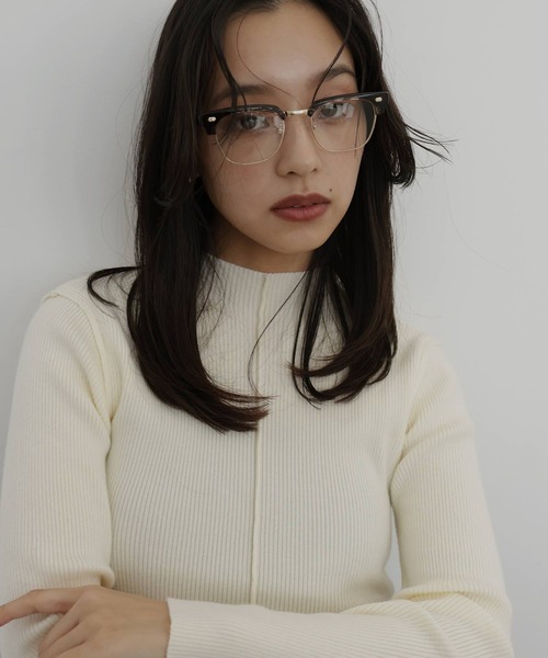 hellam(へラム)の「サーモントメガネ(メガネ・レディース・グレー/ブラック/ブラウン・FREE)」の15枚目の写真