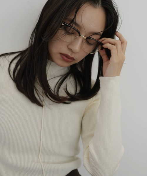 hellam(へラム)の「サーモントメガネ(メガネ・レディース・グレー/ブラック/ブラウン・FREE)」の19枚目の写真