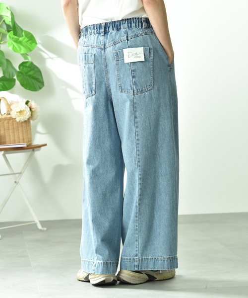 INTERPLANET（インタープラネット）の「【CYNICAL】ミドルオンスデニムパンツ（デニムパンツ・レディース・サックスブルー/ブラック/ベージュ・FREE）」の14枚目の写真