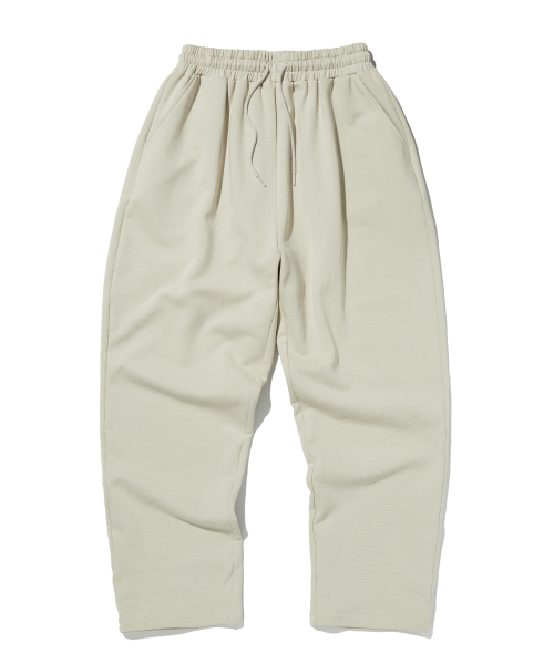 suade（スエード）の「BASIC WIDE LONG PANTS [IVORY]（スウェットパンツ・レディース・その他・SMALL/MEDIUM）」の3枚目の写真