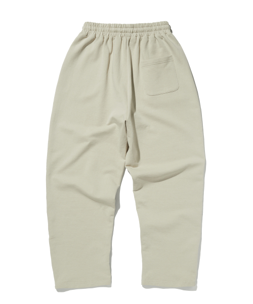 suade（スエード）の「BASIC WIDE LONG PANTS [IVORY]（スウェットパンツ・レディース・その他・SMALL/MEDIUM）」の4枚目の写真