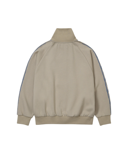 WELLBEING EXPRESS(ウェルビーイングエクスプレス)の「Embroidered Track Jacket Warm Grey(ナイロンジャケット・レディース・その他・SMALL/MEDIUM)」の3枚目の写真