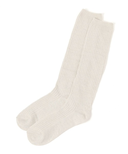 GLOBAL WORK（グローバルワーク）の「らくごこちルーズラメソックス/613507（ソックス/靴下・レディース・オフホワイト/ブラック/ダークブラウン/グレー/ベージュ・FREE）」の2枚目の写真