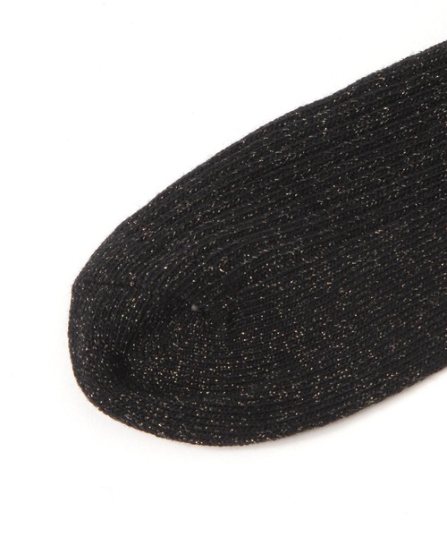 GLOBAL WORK（グローバルワーク）の「らくごこちルーズラメソックス/613507（ソックス/靴下・レディース・オフホワイト/ブラック/ダークブラウン/グレー/ベージュ・FREE）」の8枚目の写真