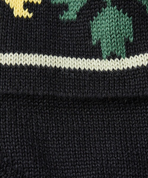 POLeR（ポーラー）の「【POLER / ポーラー】BEAR PAW FLAP BEANIE / フラップ ビーニー/ユニセックス（ニットキャップ/ビーニー・メンズ・ブラック/ネイビー・フリー）」の13枚目の写真