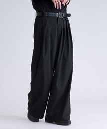 Ellno Loset（エルノロゼット）の「3タックアソートワイドパンツ SETUP対応（スラックス）」