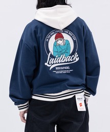 Red Cap Girl（レッドキャプガール）の「【a-r】〔RedCapGirl/レッドキャップガール〕サテン刺繍 フード付 スタジャン（スタジャン）」