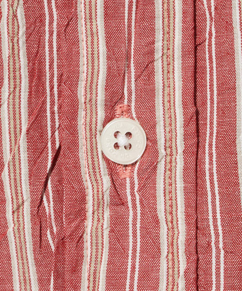 Diamond Layla（ダイアモンドレイラ）の「Crease Finish Flamingo Stripe Shirt S154（シャツ/ブラウス・レディース・その他・SMALL/LARGE/MEDIUM）」の6枚目の写真