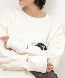 JOURNAL STANDARD relume | 《追加2》［ 2枚セット］3WAY刺繍レイヤードスウェット(スウェット)