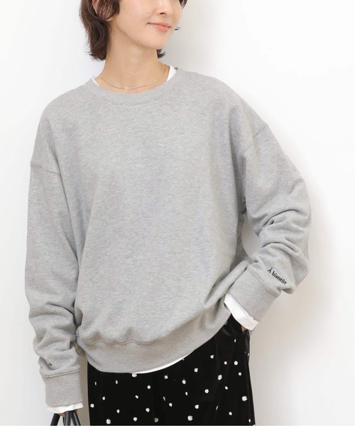 JOURNAL STANDARD relume（ジャーナルスタンダード　レリューム）の「《追加2》［ 2枚セット］3WAY刺繍レイヤードスウェット（スウェット・レディース・アイボリー/グレー/ネイビー・FREE）」の7枚目の写真