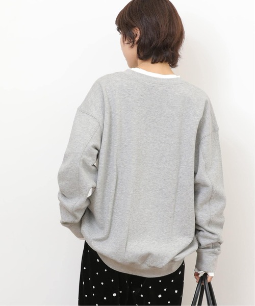 JOURNAL STANDARD relume（ジャーナルスタンダード　レリューム）の「《追加2》［ 2枚セット］3WAY刺繍レイヤードスウェット（スウェット・レディース・アイボリー/グレー/ネイビー・FREE）」の9枚目の写真