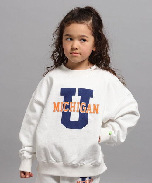 GEORGE'S(ジョージズ)の「【KIDS】ロゴスウェットクルー(スウェット・キッズ・杢グレー/ネイビー/オフホワイト・110cm/130cm/150cm)」の9枚目の写真