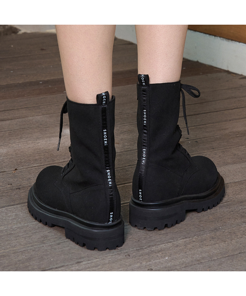 SHOEHI(シューハイ)の「キャメルシャムドレースアップウォーカーブーツ_B3515(2Colors)(ブーツ・レディース・ブラック/キャメル・24cm/24.5cm/22.5cm/23cm/23.5cm)」の1枚目の写真