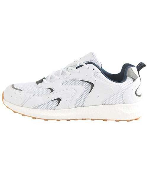 TOUCH GROUND(タッチグラウンド)の「バウンスウェイブ90s ホワイト スニーカー(スニーカー・レディース・その他・23cm/24cm)」の1枚目の写真