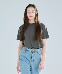 SEONEED（ソニード）の「ベーシック半袖Tシャツチャコール（Tシャツ/カットソー）」