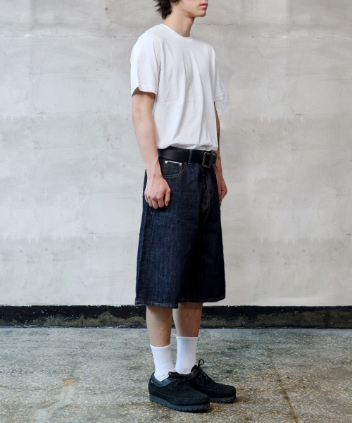 DENMADE(デンメイド)の「DEN0891 Mid-Indigo Selvedge Bermuda Pants(その他パンツ・メンズ・その他・S/M/L/XL)」の4枚目の写真