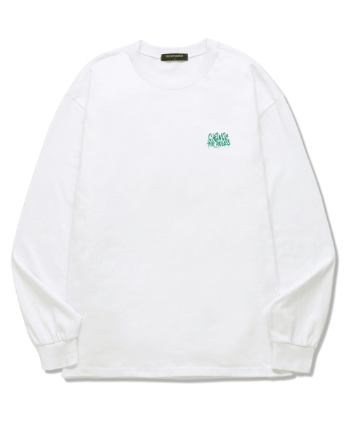 OUSE(オウズ)の「CHANGE THE RULES ロングスリーブ (DLS030) ホワイト(Tシャツ/カットソー・レディース・その他・SMALL/MEDIUM/LARGE/X-LARGE/XX-LARGE)」の2枚目の写真