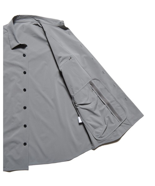 SOPHNET.（ソフネット）の「EX. EDUVACATION SHIRT（シャツ/ブラウス・メンズ・グレー/ブラック・5/4/3/2/1）」の6枚目の写真