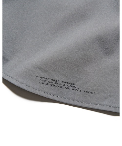 SOPHNET.（ソフネット）の「EX. EDUVACATION SHIRT（シャツ/ブラウス・メンズ・グレー/ブラック・5/4/3/2/1）」の7枚目の写真