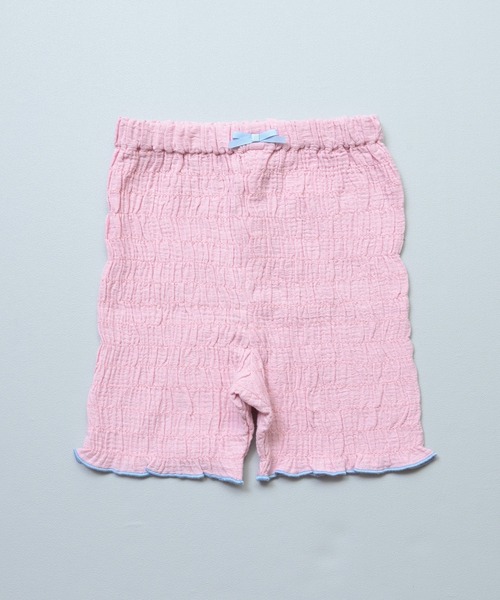 MARKEY'S(マーキーズ)の「Wガーゼシャーリングショートパンツ(その他パンツ・キッズ・ベージュ/ブラック/ピンク・150/140/130/110/100/120/90)」の10枚目の写真