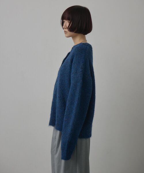 kivi（キヴィ）の「ヘンリーネックニット（ニット/セーター・レディース・ダークブルー/レッド/ブラウン・FREE）」の13枚目の写真