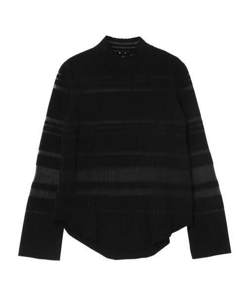UN3D.(アンスリード)の「COLOR BLOCK PLEATS KNIT / カラーブロックプリーツニット(ニット/セーター・レディース・ブラック/ブルー/ターコイズブルー・36/38)」の21枚目の写真