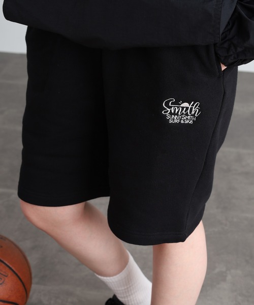 Sunny Smith（サニースミス）の「SUNNY SMITH 8.2オンス　OGロゴ刺繍　スウェットハーフパンツ（スウェットパンツ・メンズ・ブラック/アッシュグレー/ネイビー・L/M）」の7枚目の写真