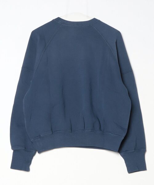 POLO RALPH LAUREN（ポロ ラルフ ローレン）の「ロゴ オンブレ フリース クルーネック（スウェット・レディース・ネイビー系1・XS/S/M/L）」の7枚目の写真